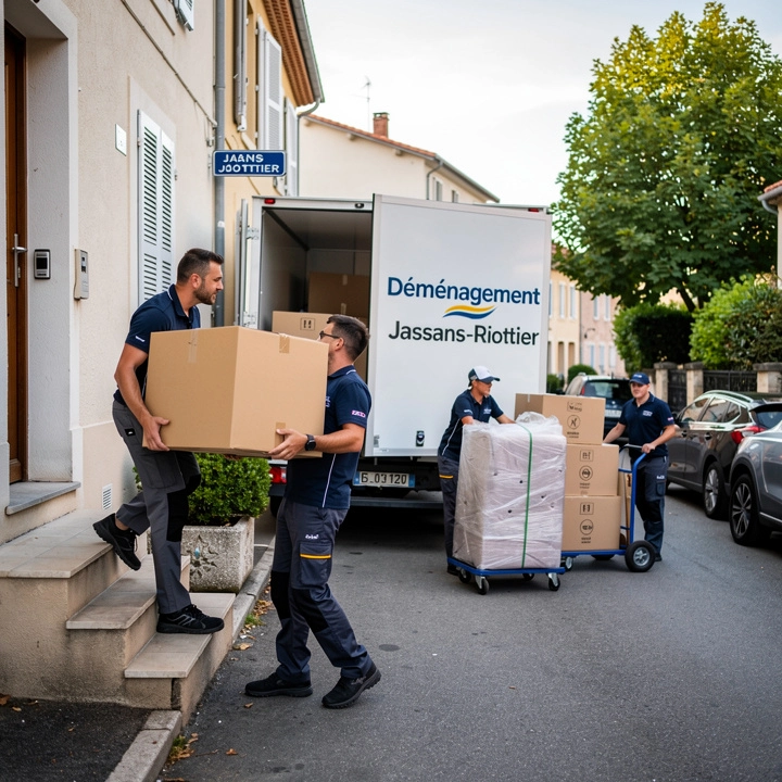 Déménageur Jassans Riottier